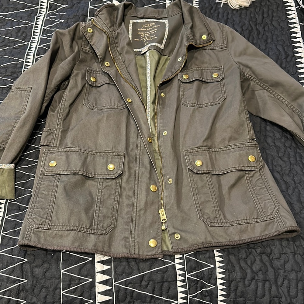 J. Crew green field jacket